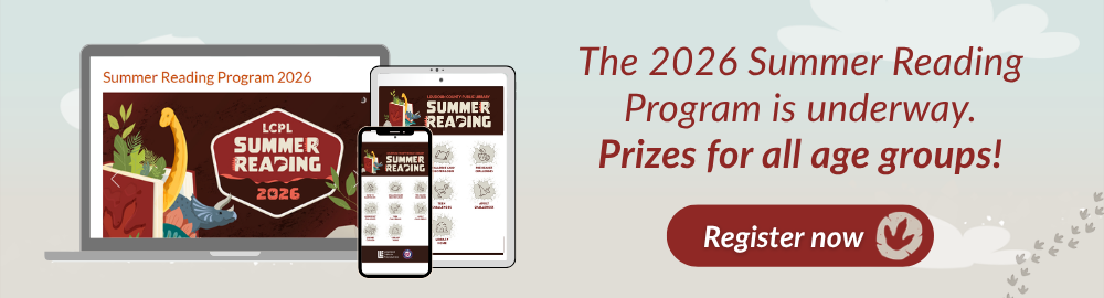 Sign up for the 2026 Summer Reading Program